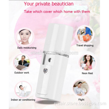 Portable Face Skin Hand Mist Spray Atomization Facial Humectant